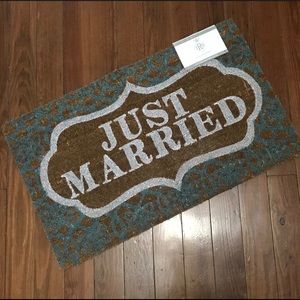 Just Married Doormat
